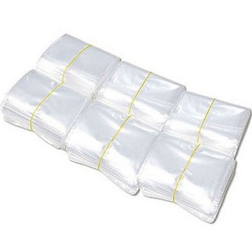 그린비닐 일반 지퍼백 7cm x 10cm, 1개