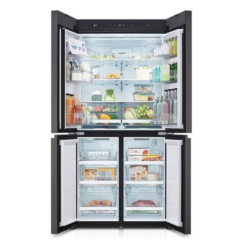 세련되고 기능적인 주방을 위한 LG 디오스 Objet Collection 빌트인형 4도어 냉장고
