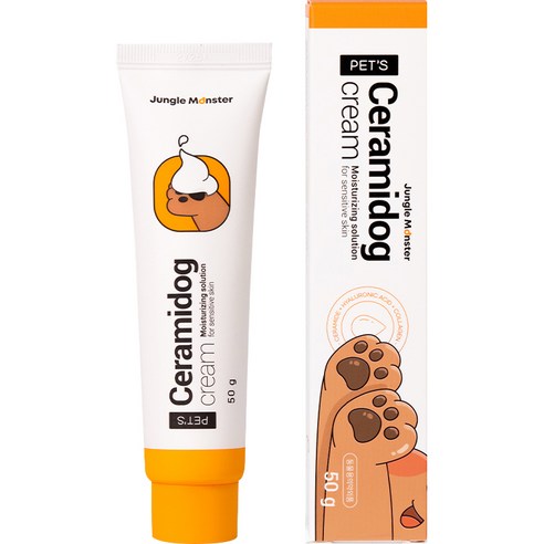 정글몬스터 강아지 세라마이독 피부 진정 보습 연고는 강아지의 피부 고민인 진정과 보습을 위해 만들어진 제품입니다.