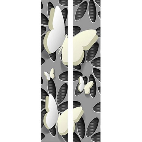 이브이브 문 인테리어 시트지 2종 세트, 26, S(38.5 x 200 cm)