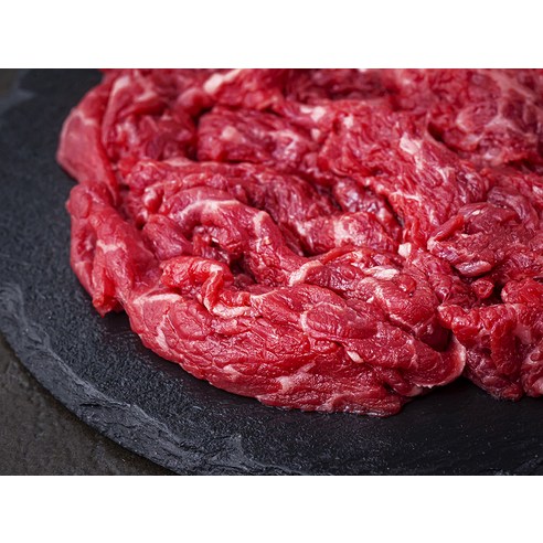 신선하고 안전한 국내산 무항생제 소고기로 만든 불고기용 상품