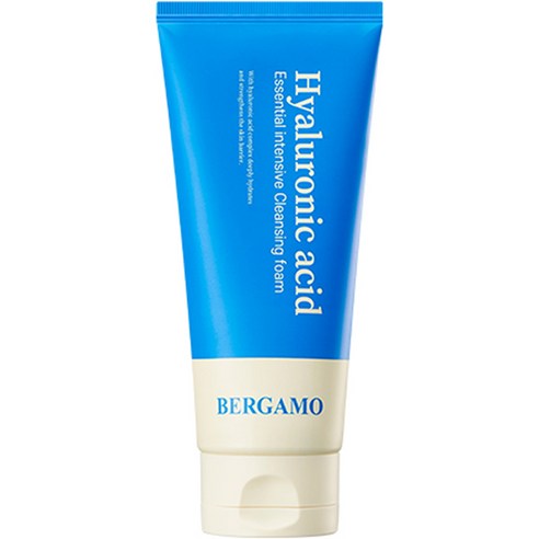 베르가모 에센셜 인텐시브 폼클렌징 히알루론산, 120ml, 1개