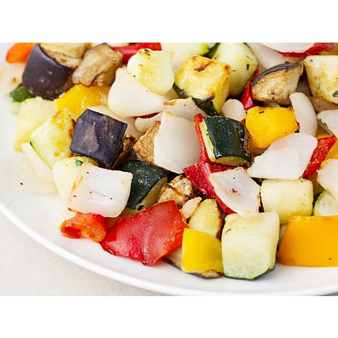 칼퇴 후 10분 만찬, 냉동 구운 야채 믹스로 건강을 더하세요!