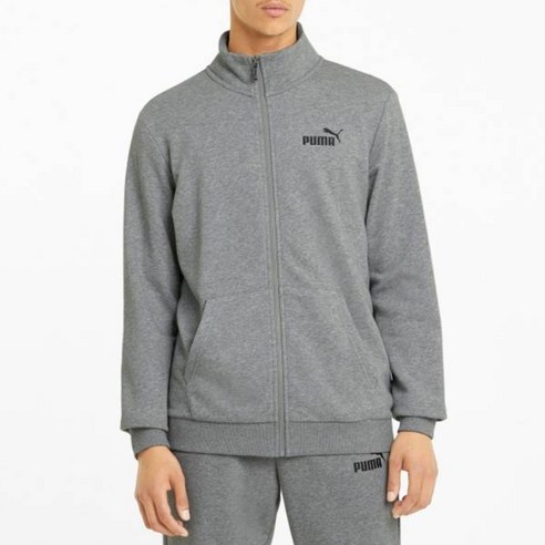 푸마 남성용 에센셜 트랙 자켓 TR_ESS TRACK JACKET TR_그레이_58904703