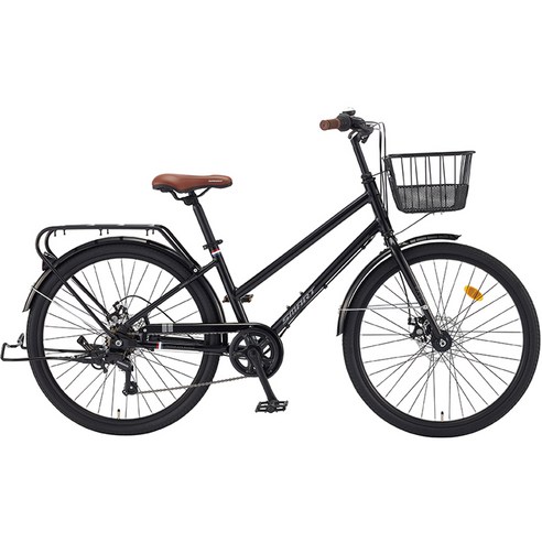 스마트 자전거 26 페이브, 165cm, 블랙