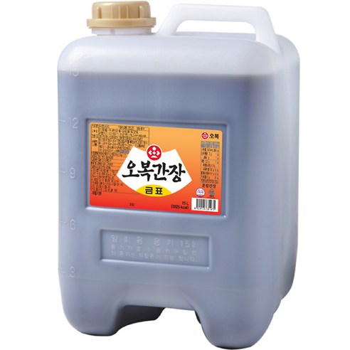 오복 금표 간장, 15L, 1개