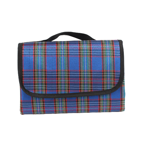 피드 휴대용 접이식 캠핑 돗자리, 블루