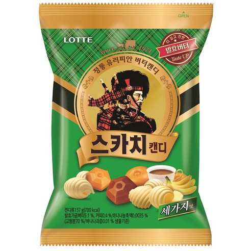 롯데웰푸드 스카치캔디 세가지맛, 1개, 157g