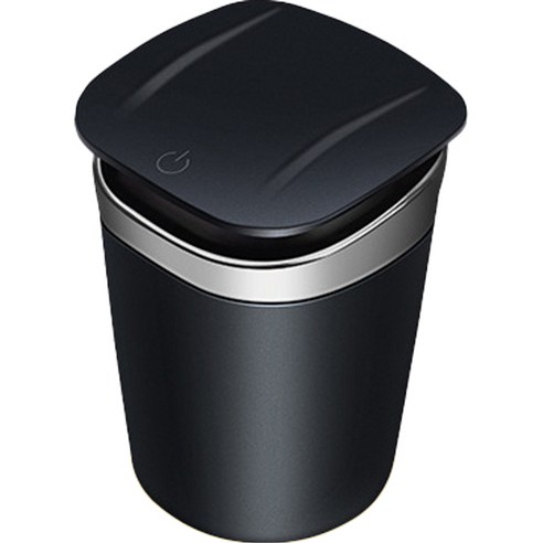 리버폭스 원터치 LED 차량용 재떨이, 모던실버, 1개