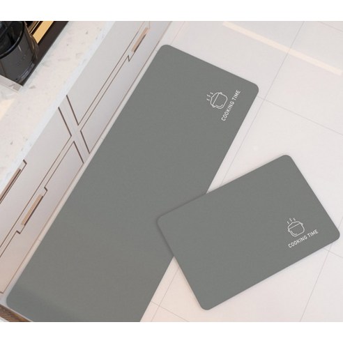Simple non-slip washable diatomaceous earth kitchen mat Cooking Time