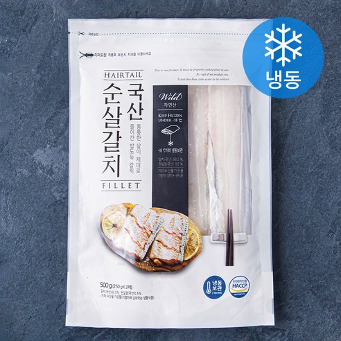이랜드팜앤푸드 국산 순살 갈치 (냉동), 500g, 1개
