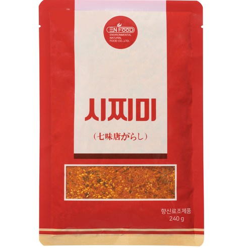 이엔푸드 시찌미, 240g, 1개