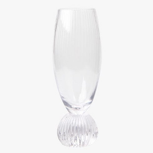 니코트 플리츠 샴페인잔, 230ml, 1개