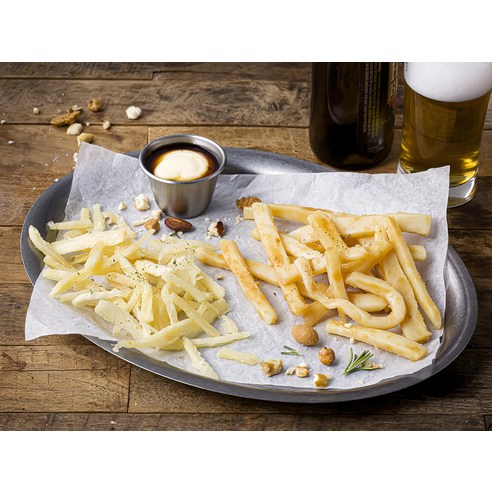 입맛을 사로잡는 바삭바삭한 오징어 간식, 조리 필요 없음