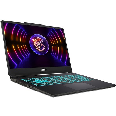 노트북  MSI 2023 Cyborg 15 A12VE, 블랙, 코어i7, 512GB, 8GB, WIN11 Home, MS-15K