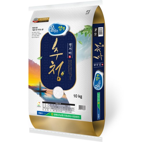 양평군농협 물맑은양평 경기미 추청, 10kg (특), 1개