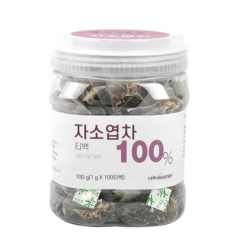 우리가스토리 카페우리가 자소엽차 티백, 1g, 100개입, 1개 우리가국화차