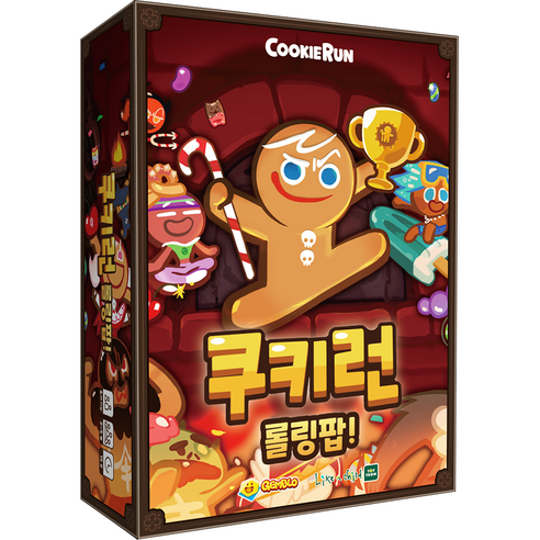 젬블로 쿠키런 롤링팝 보드게임, 1개