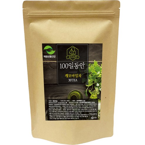 해밀생활건강 100일동안 캐모마일차 30p, 1.2g, 30개입, 1개