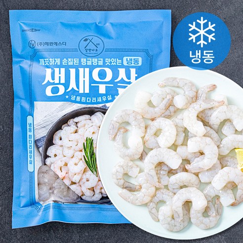 살맛나요 생새우살 중 (냉동), 500g (33~56미), 1개