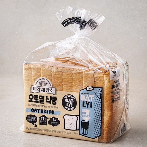 미각제빵소 오틀리 식빵, 500g, 1개