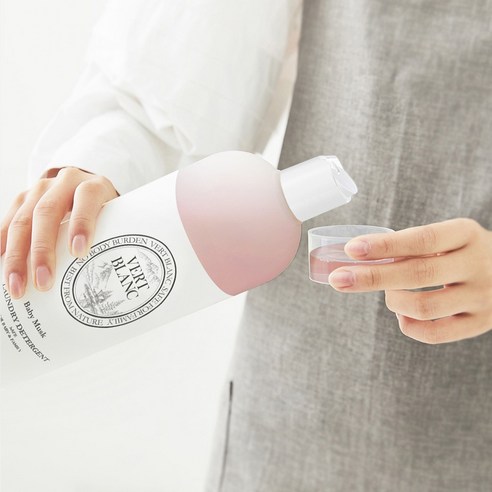 안전한 성분과 포근한 머스크 향으로 완성하는 우리 아이 옷의 특별한 부드러움, 베르블랑 유아용 천연 중성 세탁 세제