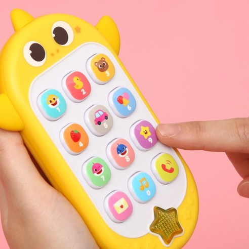 電話玩具 鯊魚寶寶 鯊魚寶寶玩具 STEAM 學習玩具 數字 學習 智能手機 嬰兒 KIDS
