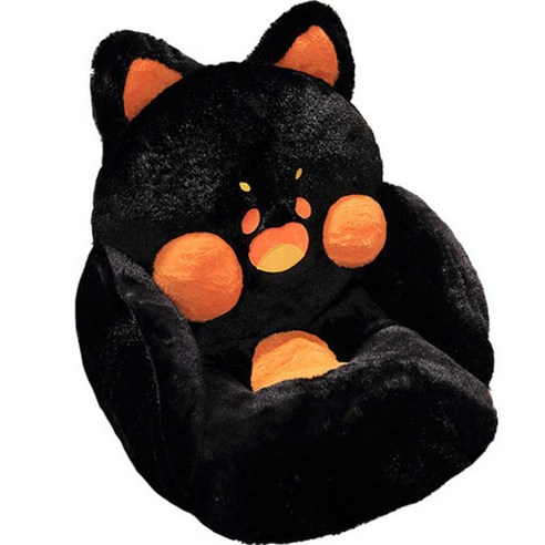 디에스 푹신푹신 고양이 방석 쿠션, 블랙