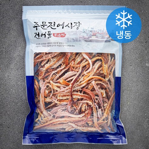 주문진어시장건어물 나들이엔 고메버터 맥반석 오징어 (냉동), 250g, 1개