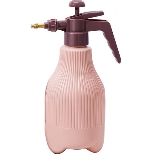 심플리앤 플라워 펌핑 압축 분무기 물뿌리개 물조리개 로즈핑크 1.5L, 1개
