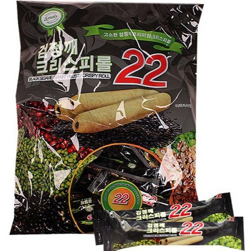 NON GMO 검정깨 크리스피롤 22, 800g, 1개