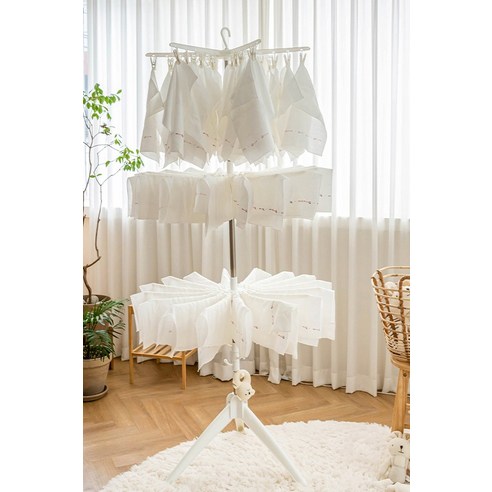 안심하고 사용할 수 있는 아기옷 건조대