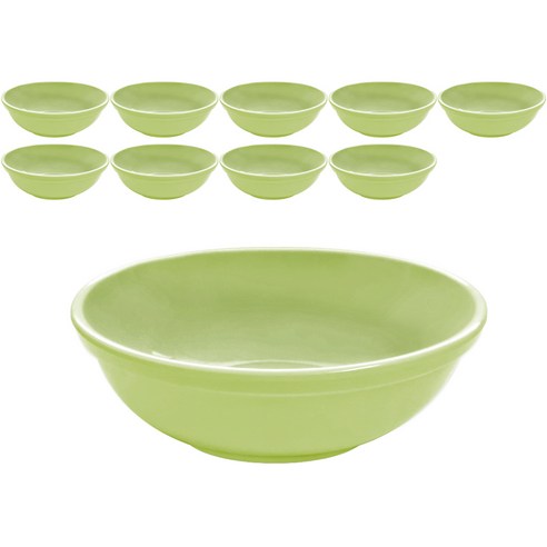 로야 멜라민 5반볼 14cm, 연그린, 10개
