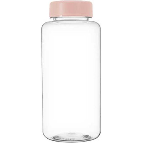 아조아닷컴 내냉 내열 스탠다드 용기, 파스텔 핑크, 1000ml, 1개