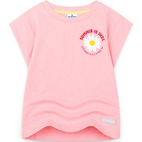젤리스푼 아동용 꽃송이 민소매 티셔츠