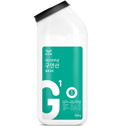 레인보우샵 구연산 베이직 톡톡이, 420g, 1개