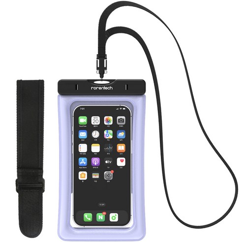 s23fe방수케이스 추천상품 운동 중에도 휴대전화를 안전하게 보호하세요: 로랜텍 스마트폰 방수팩 소개
