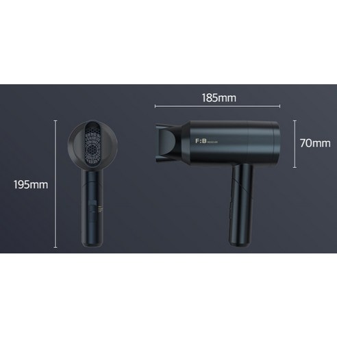 포뷰트 머슬러 헤어 드라이어 1600W: 빠르고 효율적인 헤어 스타일링을 위한 혁신적인 헤어 드라이어