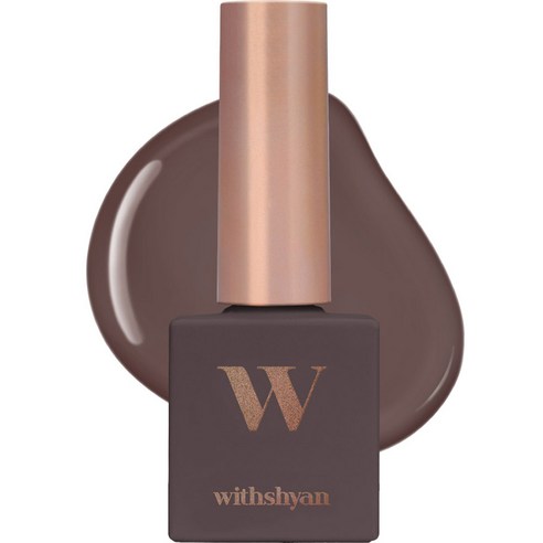 위드샨 프로페셔널 폴리쉬 컬러 위드젤 시럽젤, W25 코지브라운, 10g, 1개