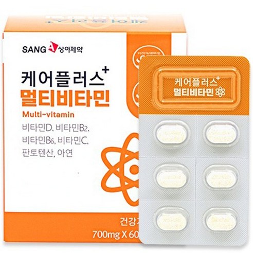 상아제약 케어플러스+ 멀티비타민, 1개, 42g