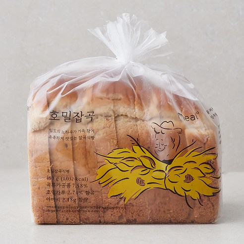 밀도 호밀잡곡 식빵, 480g, 2개