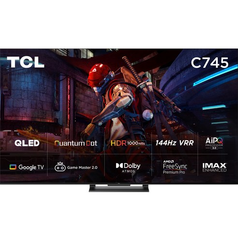 TCL QLED 안드로이드 11 게이밍 TV, 140cm, 55C745, 벽걸이형, 방문설치