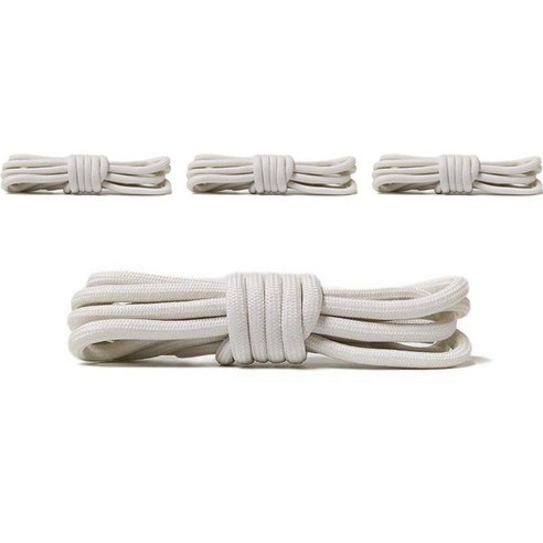 요고조고 스케이트끈 80cm, 03 미색, 4개