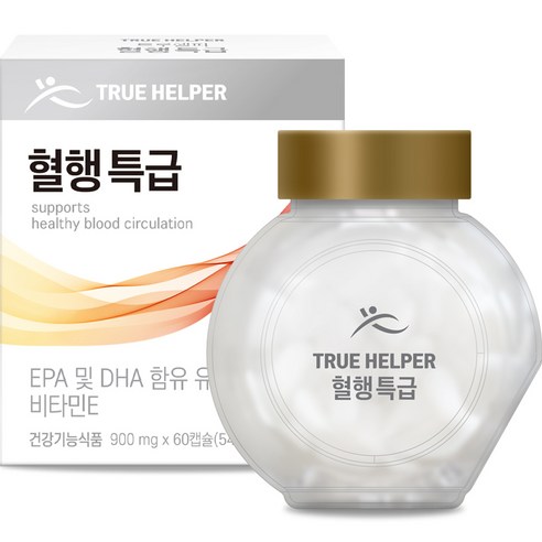 트루헬퍼 혈행 특급 초임계 rtg 오메가 3, 60정, 1개