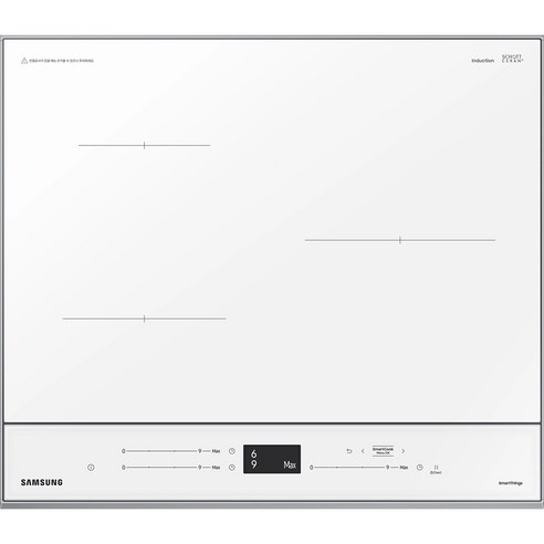 삼성전자 BESPOKE 빌트인 인덕션 3구 글램 화이트: 스타일리시하고 효율적인 주방 업그레이드