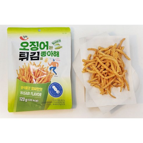 오징어 튀김의 맛있는 매력을 최대한 살린 제품