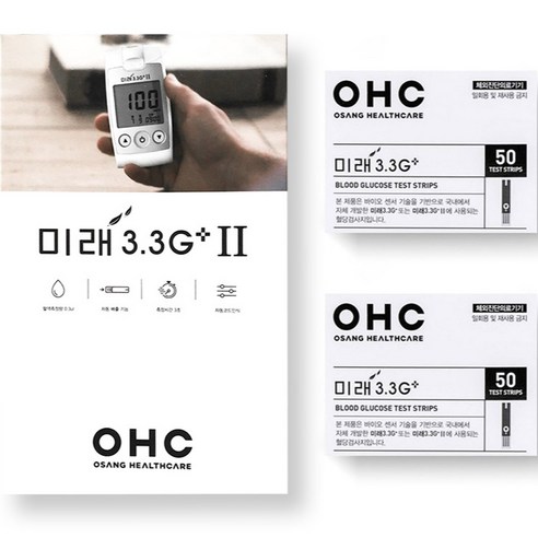 미래 3.3G플러스 혈당측정기, 1개