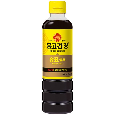 몽고간장 송표 골드, 1개, 500ml