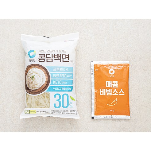 청정원 콩담백면 비빔국수: 맛있는 비빔국수의 세계