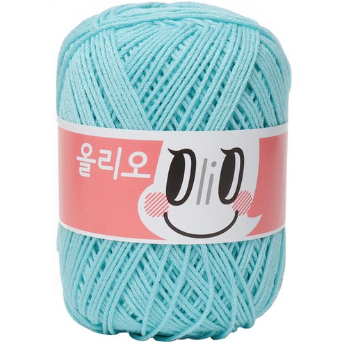 yarna 올리오 뜨개실, 747 스카이블루, 1개
